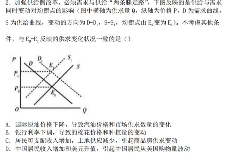 必须需求与供给